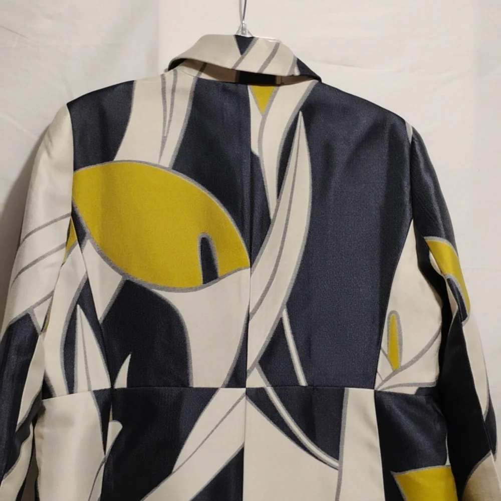 SALE! NWT Ann Taylor Petite Classy Multicolor Long Silky Soft Jacket (X-54) - Picture 8 of 14